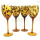 kieliszki do wina 12 szt wzór Leopard