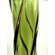 Komplet zielonych wazonów w stylu art deco