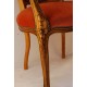 Krzesło z podłokietnikami tapicerowane