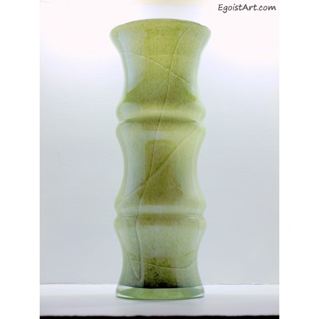 Duży zielony wazon 