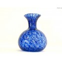 Bullicante duży wazon szklany niebieski Murano