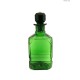 Flakon butelka na wodę toaletową zielone grube szkło