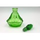 Zielona stara butelka flakon na perfumy