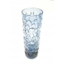 Hirschberg niebieski wazon bąble, w kształcie walca