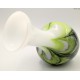 Opaline Florence biało zielony wazon