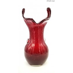 Rogacz duży czerwony wazon