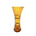 Wielki bursztynowy wazon szklana nitka