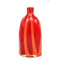 Czerwono-pomarańczowy wazon dwuwarstwowy