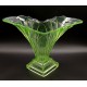Walther & Sohne uranowy wazon Art Deco