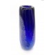 Kobaltowy duży wazon grube szkło